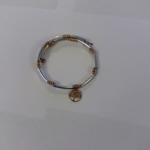 Keep Collective - Silver and Rose Gold Tree of Life Bracelet
